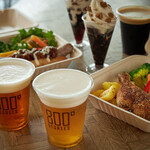 800° Degrees Craft Brew Stand - テラス席限定メニュー