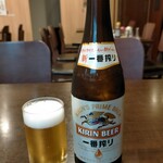 Kokuryuu - 瓶ビール中660円税込、やや高め