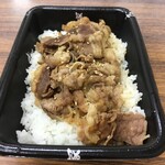 すき家 - 牛カルビ丼(並盛)