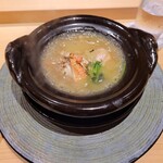 銀座 稲葉 - フカヒレの旨煮至福のスープにて