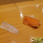 鮨 しゅん輔 - マコガレイ トキシラズ漬け 水蛸