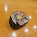 鮨 しゅん輔 - 鰯の巻物