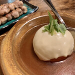 Taishuu Oden Yakitori Sakaba Hanabi - おでん とまとチーズ ＆ 鶏もも