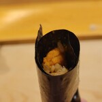 鮨 しゅん輔 - 雲丹手巻き