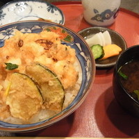 天ぷら わかやま - かき揚げ丼