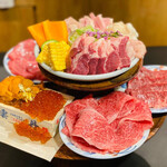 本気焼肉 肉とめし 肉寿司 - 