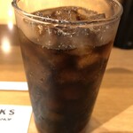 BECK'S COFFEE SHOP - 250円のアイスコーヒーですね。普通ですが。