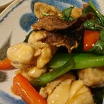 富錦樹台菜香檳 - 鶏肉の炒め物