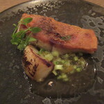 Itsuki - 金目鯛　焼き株　酸味のあるソース