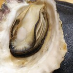 焼き鳥 ばかちん - 牡蠣(( *ˊᗜˋ* )ゞﾃﾞｼ!