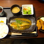 Kafe Shouwadou Kyuu - 「選べるセット」チキンカツと鯖の味噌煮