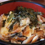 えんや - 焼き穴子半熟たまご丼