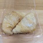 Kikunoi - いなり寿司。京料理の店らしく 三角形のお稲荷さんです。