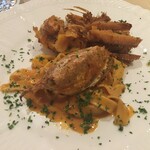 ジューダバレリーノ - 毛蟹をﾏﾙﾏﾙ使ったﾄﾏﾄｿｰｽのﾊﾟｽﾀ