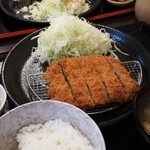 かつ蘭 - ヒレカツ定食