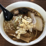麺食肴処 三日三晩 - 料理写真:にんにく正油（旭川麺）800円