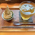 Manten No Hoshi - ほうじ茶ミニソフト、桃ほうじ茶