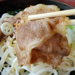 Udon Houtou Amano - 豚肉です。