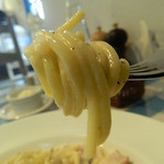 色々キノコとベーコンのクリームソース