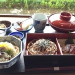 San riba - 蜆膳。これで950円とは超お値打ち