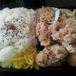 お弁当　茶実 - から揚げ弁当大盛り♪