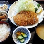 とんかつ曙 - 特上ロースかつ定食