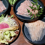 純系名古屋コーチン 鶏や なか山 -  恵那どりのしゃぶしゃぶ