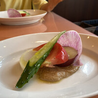 トラットリア グランボッカ - ランチの前菜
                    2021年7月10日昼