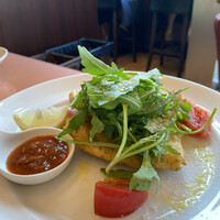 トラットリア グランボッカ - メカジキのカツレツ ルッコラ添え スパイシーハラペーニョソース
                      2021年7月10日昼