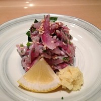 新宿割烹 中嶋 - ランチの鰯の刺身