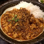 Ebisu Gyouza Taihouki - 四川麻婆豆腐かけ御飯