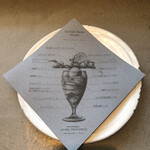 PATISSERIE ASAKO IWAYANAGI - パルフェ説明書き