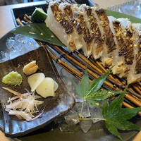 藁焼きと水炊き 葵 - 鯛の藁焼き