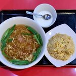 Sousaku Chuuka Denen - 台湾麺＋半チャーハン ¥700