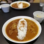 エフブンノイチカレー - あいがけカレー