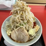 ラーメン もっけだの - 油そば普通ヤサイマシマシニンニクガリマヨ