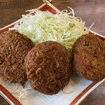 かつ一 - かにクリーミーフライ580円