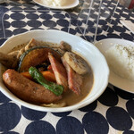 Kawaraya soup curry - 肉と野菜のＳPカレー＠1,680円