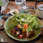 Kureha Shokudou - 肉、魚、ヴィーガンの３種類から選べます。