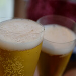 Kureha Shokudou - 有機農法ビールで乾杯♪