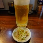 麺の風 祥気 - 生ビール@500