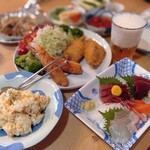 鮮魚専門店 滝長 - 夕飯