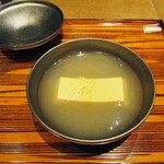 京都和久傳 - 冬瓜すり流し　玉子豆腐