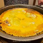 人形町今半 - ふわ玉調理（ほんの20秒ほど）