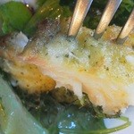 マッティート - 201210 Mattito　PRANZO(コショウ鯛のパン粉焼きのサラダ）ブリンブリンの弾力！.jpg