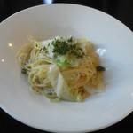 マッティート - 201210 Mattito　PRANZO(シラスとキャベツのスパゲティ）.jpg
