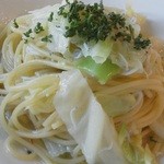 マッティート - 201210 Mattito　PRANZO(シラスとキャベツのスパゲティ）拡大.jpg