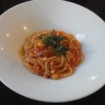 マッティート - 201210 Mattito　PRANZO(タコとトマトのスパゲティ）.jpg