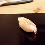 鮨 田可尾 - まだい。端のキュートさが田可尾流