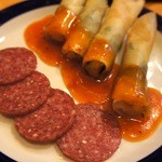 洋風居酒屋 プチハウス くが - エビ春巻き